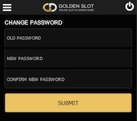 เปลี่ยนรหัสผ่าน golden slot บนมือถือ
